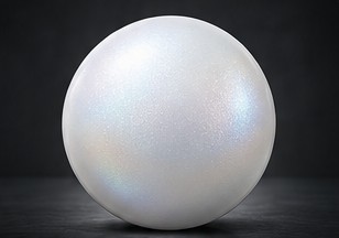 Pearl white, satin finish